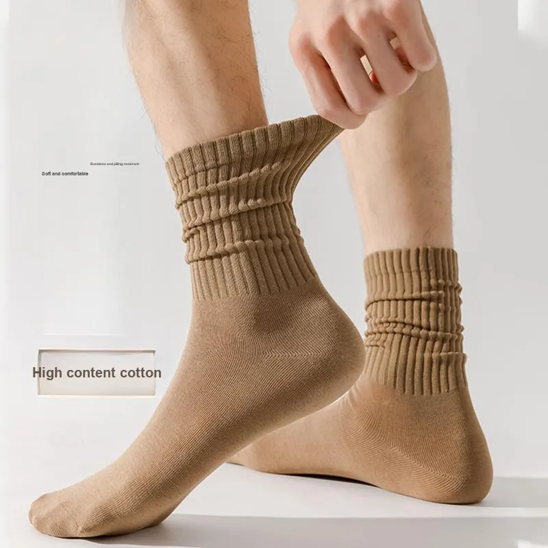MIIOW Mid Calf Socks Men's 5 Pack-48
