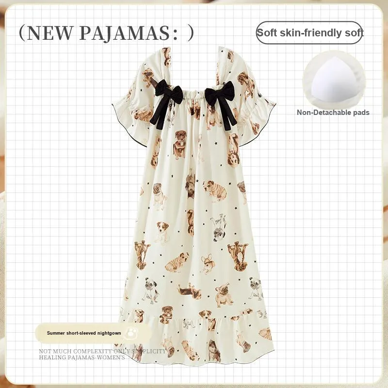 OUSHIBO Nightgown Women's Image Color-1