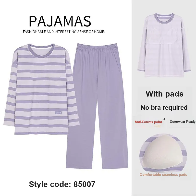 Mulong Family Pajama Set Women's Violet-7