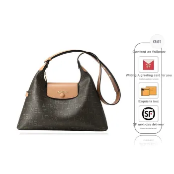 MashaLanti PVC And Synthetic Leather Portable Shoulder Bag Regular Women's Coffee With Tea