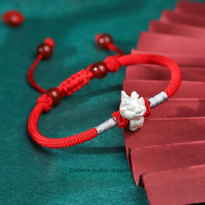 Nine Music 999 Fine Silver Hand Rope Unisex-32