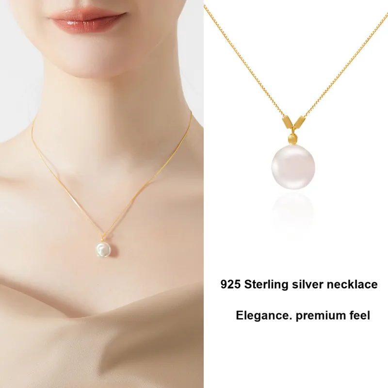 Taste The Color Pearl Necklaces Women's-1