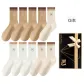 Khaki 4, Beige Coffee 3, Ecru 3 (10 Pack)