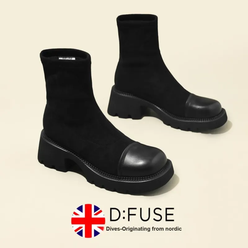 D:FUSE SCANDINAVIA Ankle Boots 5.5cm Women's-1