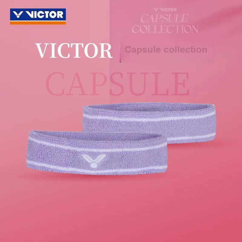 VICTOR Sweatbands Elastic Grape Purple Unisex-3