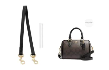 Kim Yeon-sha Microfiber Polyurethane Crossbody Bag With Adjustable Shoulder Strap Unisex Black Milk Tea