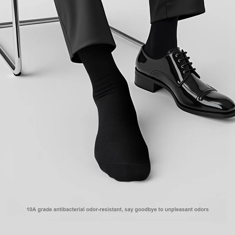 The First Name Element Mid-Calf Socks Men's Shopping Bag 6 Pack-1
