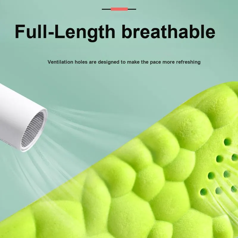 ZULIZ Breathable Mesh+PU Insoles Unisex-2