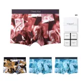 4 Pack[Peacock Blue+Walnut Brown+Peacock Blue+Burgundy Red]