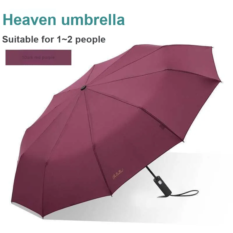 Heavenly Umbrella Three Fold Self Opening And Self Closing Umbrella-3