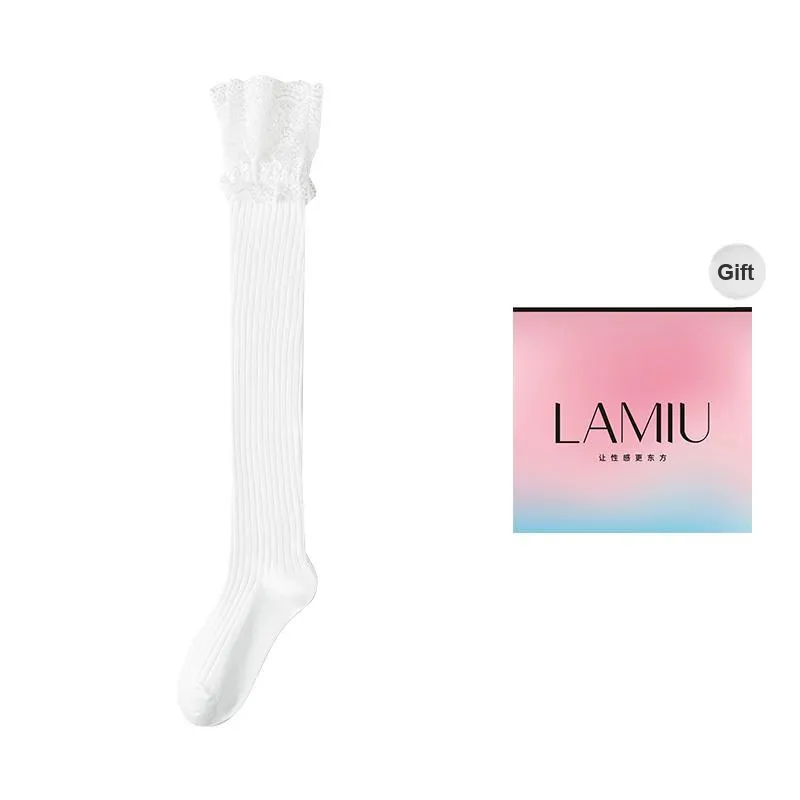 Lan Miao Thigh high Socks Women's Shopping Bag Combo Set-0
