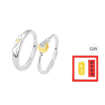 Chongqing Gold Store Alloy Rings Unisex