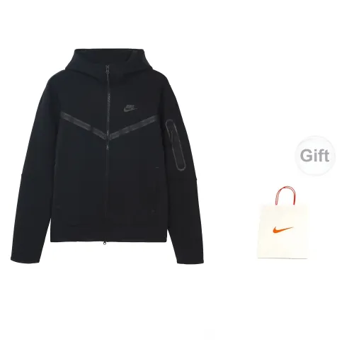 Nike Sweatshirts Unisex Black Gift Bag