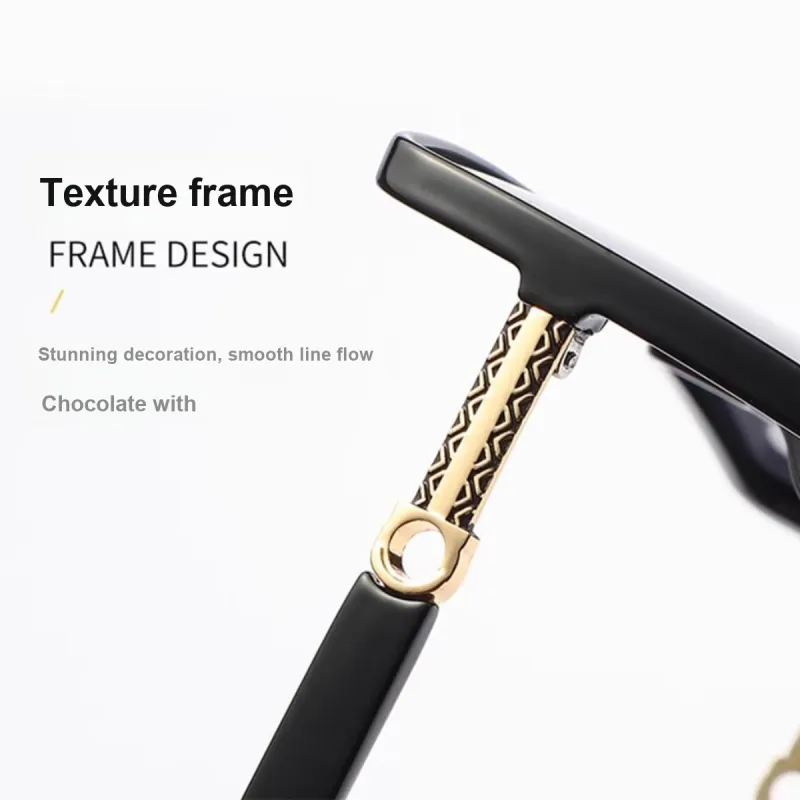 MT·MIT PC Metal Square Sunglasses Women's-3