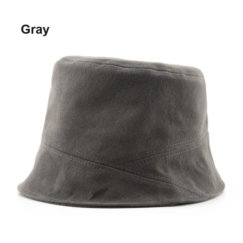 Zhuo Guang Cotton Bucket Hats Unisex-9