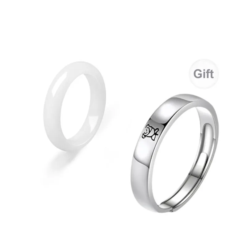 Kowloonko Bodhi Root Adjustable Ring Unisex-3