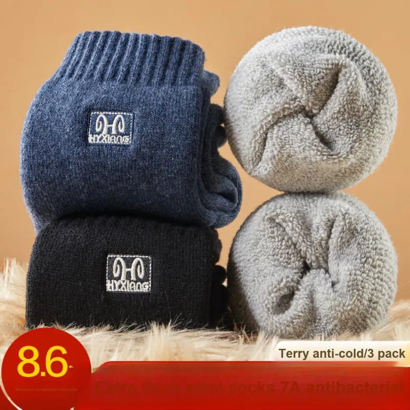 H YXIANG Mid Calf Socks Unisex Combo Set-5