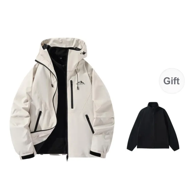 PAUL COSTELLOE Mountain Versatile Outdoor Hiking Windproof Breathable Warm Water Repellent Windbreaker Jacket Unisex-14
