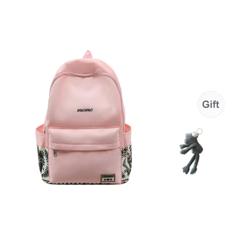 KAMLUI Nylon Backpack Regular Unisex White/Gray/Black/Pink/Coffee/Green-21