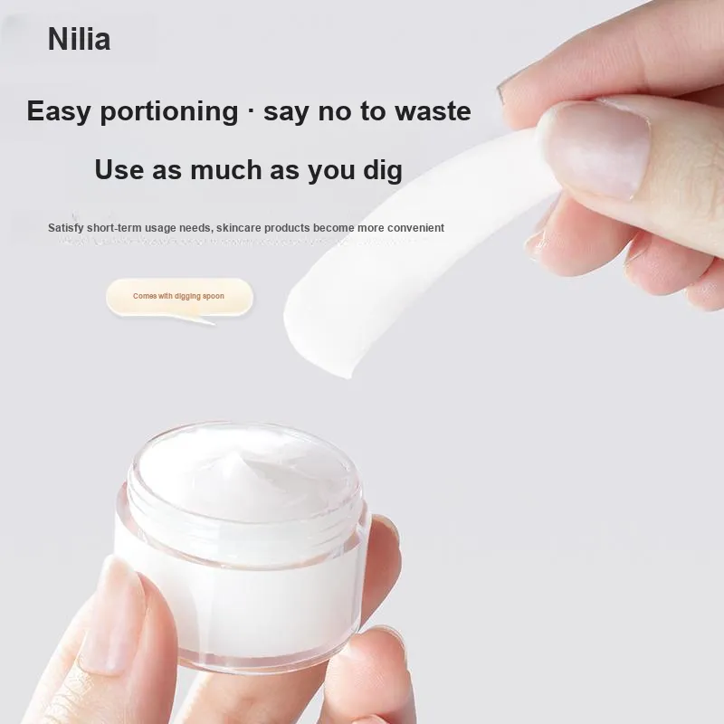 NILIYA Multicolor Face Cream Dispenser Bottles Travel Portable Empty Bottle 4 Pcs-3