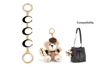 Lan Bao Fan Alloy Bag Accessory Women's Gold