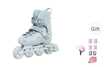 Sway Roller Skates TPR/PP Eco Friendly Material Casual Freestyle Dual Use Unisex S/M/L Pink/Blue