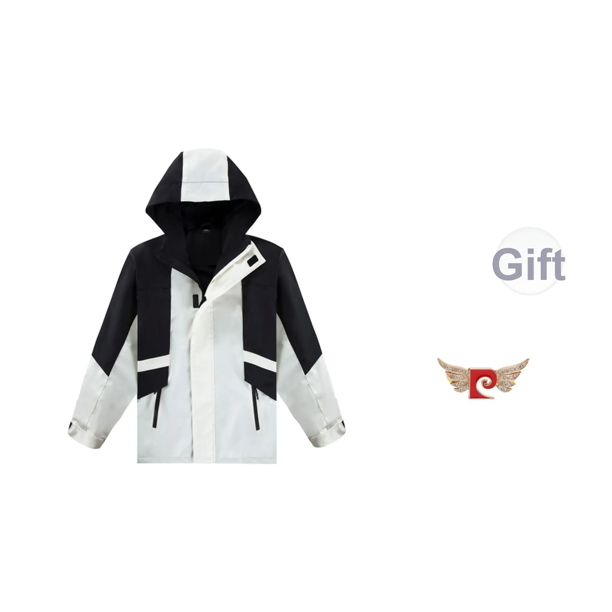 PIERRE CARDIN Детский Мода Бренд С капюшоном Ветровка Стильная Повседневная Спортивная Куртка-карго На Весну и Осень