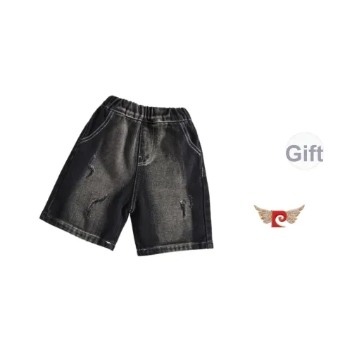 PIERRE CARDIN Универсальный Мальчики Рваные Детский Брюки Летние Тонкие Стиль Позиционирование Мальчик Корейский стиль Seven Eighths