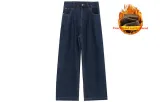 Blue Gray Fleece-Lined