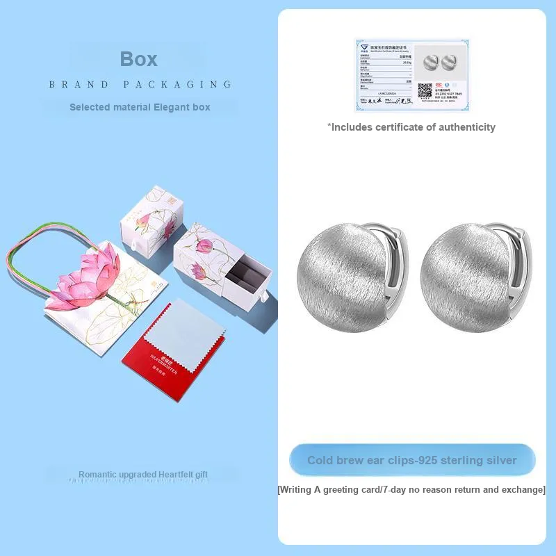 LAOYINJIANG S925 Silver Earrings Women's-2