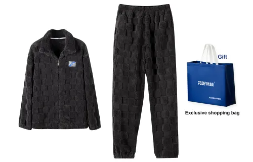 Floating light islands Men Pajama Sets