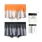 7A Antibacterial Breathable Seamless 2 Pack Gift Box Set[Light Orange+Graphite Gray]