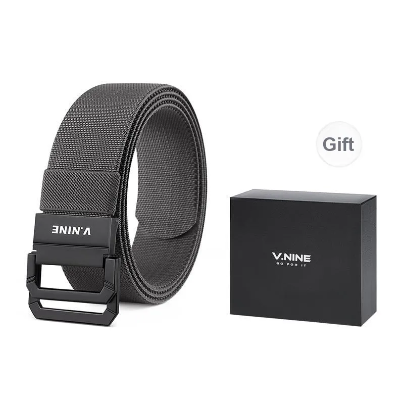 V.NINE Fabric Belt Men's Multicolor 3.7cm-7