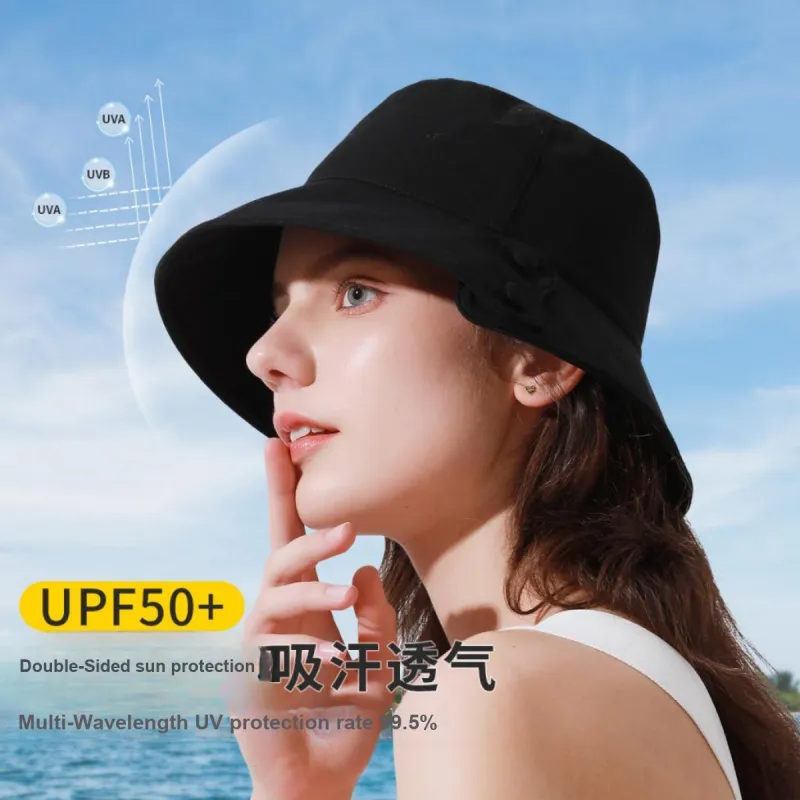 Shanghai Story 100% Cotton Sun Protection Hats Women's-15