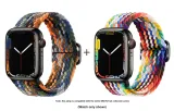 Apple Woven Strap-Camouflage * Rainbow