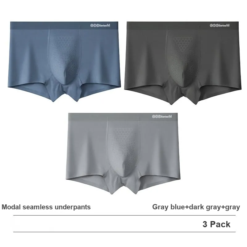 H YXIANG Underpants Men's 3 Pack-5