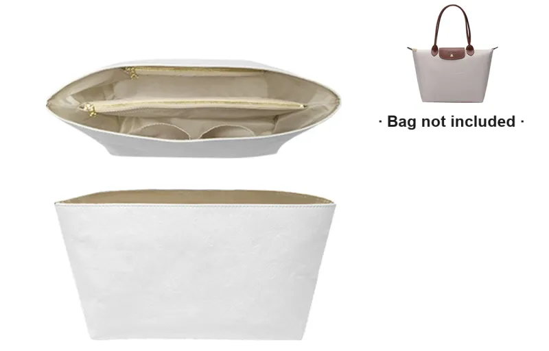 Ingenuity Handmade Super Light DuPont Paper Bag Strap Bag Accessory Women's White-3