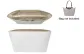 White DuPont Paper Liner[Longchamp Medium Size]