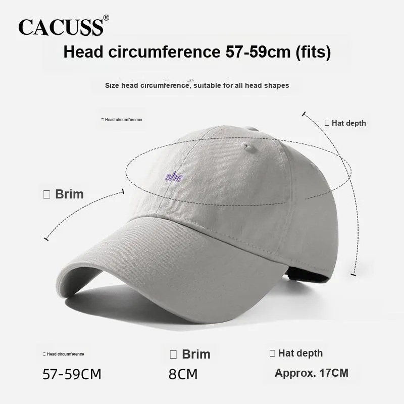 CACUSS Junior Cotton Baseball Caps Unisex-17
