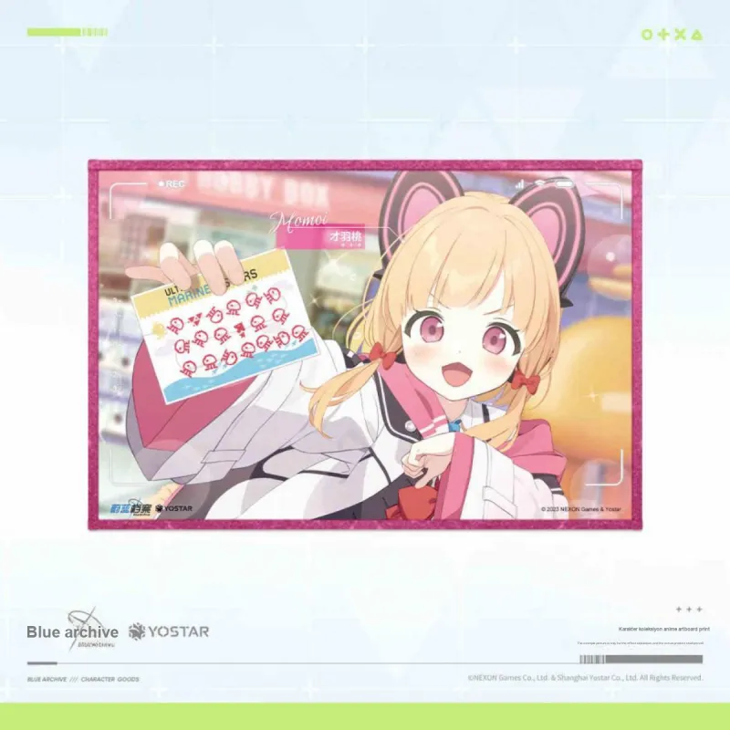 MOEYU Blue Archive Second Shot Game Development Department Anime Artboard Prints-5