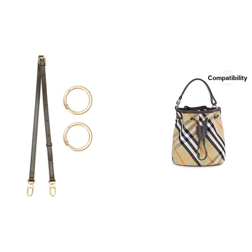 Микрофибра Кожа Сумка Ремешок Женский Темно-Кофейный Черный