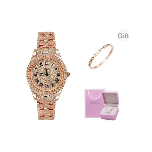 Melissa Кварцевый механизм стальной ремешок женские часы серебристый циферблат