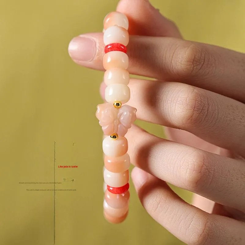 Jinghua Record Bodhi Root Bracelets Unisex-4