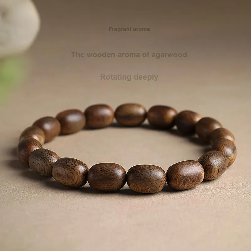 MUSHENGYUAN Fragrance Agarwood Bracelets Unisex-13