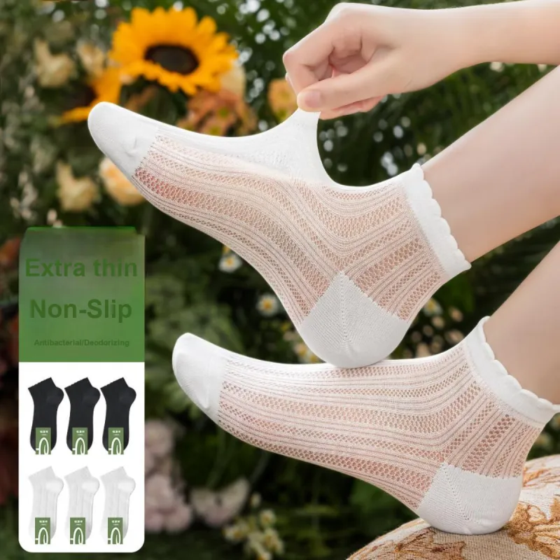 H YXIANG Ankle Socks Women's 6 Pack-4