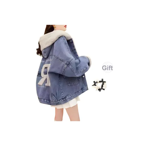 TURN UP Женские Джинсовые Куртки