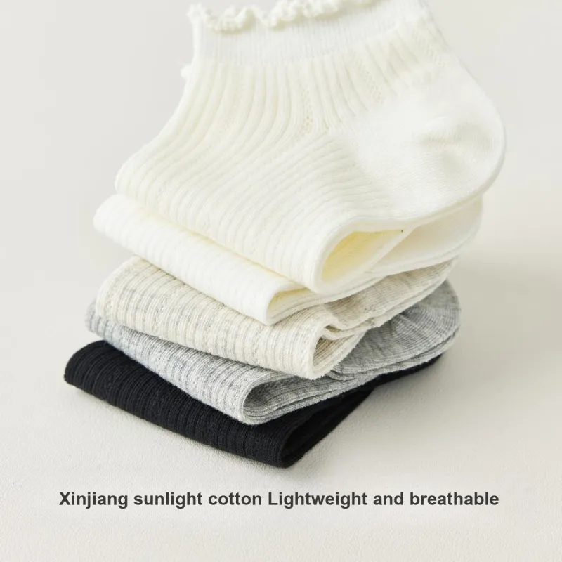 Temooues Ankle Socks Women's 5 Pack-3