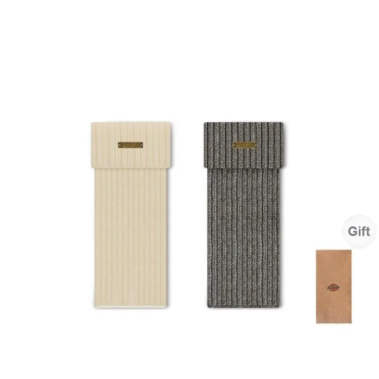 Dickies Calf Socks For Fall And Winter Knee-High Socks Women's-2