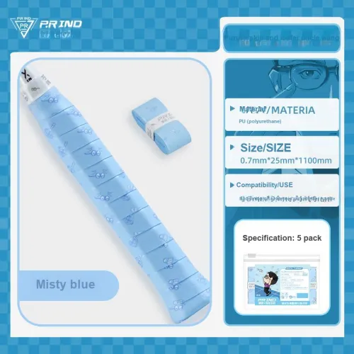 P.R IND x YUEDONGWANGSHU Badminton Grip Tape PU Polyurethane Thin