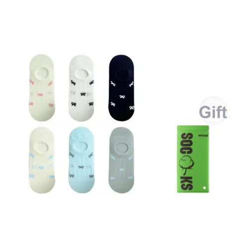 Maycaur No Show Носки Женские Сумка для покупок 6 пар